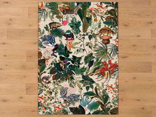 Menagerie Of Extinct Animals Carpet by Moooi