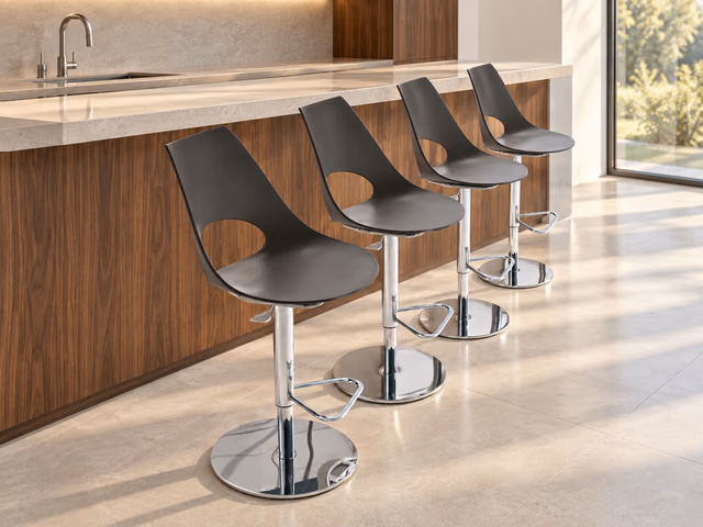 Shark Bar Stool by Bontempi