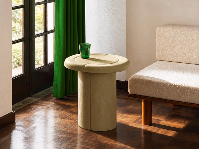 Alder Side Table — Light Green by Mater