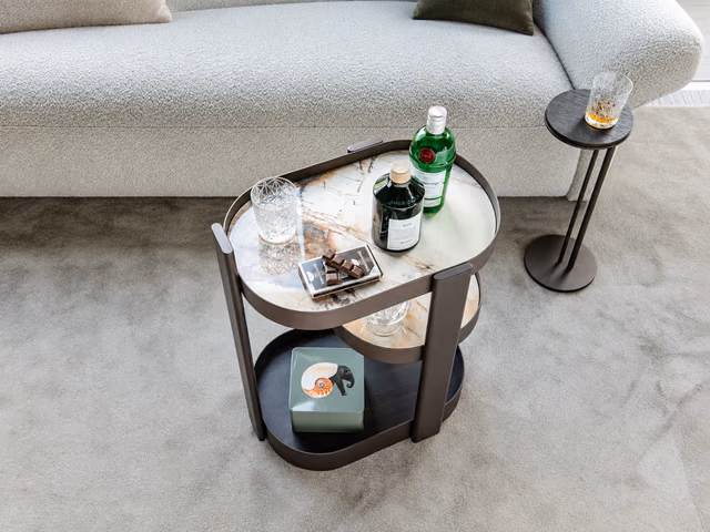 Tonic Bar Cart by Cattelan Italia