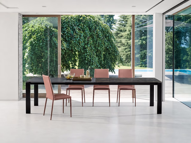 Tom Dining Table by Bontempi