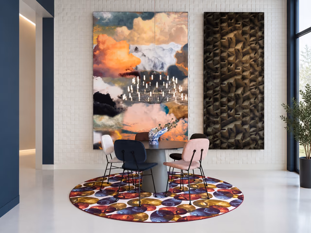 Walking on Clouds Carpet by Moooi