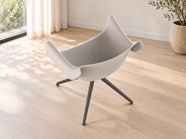 Manta Swivel Armchair by Vondom