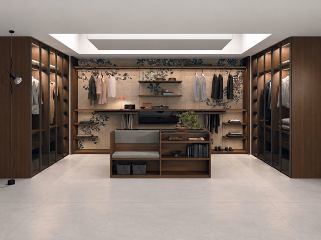 Pratico Walk-In Closet PR105 by Tomasella