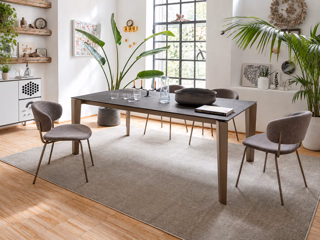 Band Metal Dining Table by Connubia