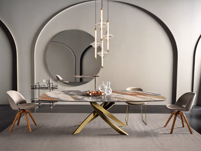 Artistico Dining Table by Bontempi