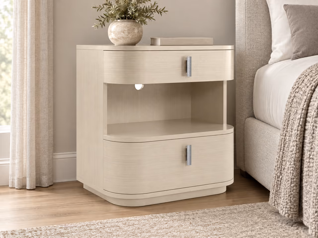 Da Vita Open Nightstand by Caracole