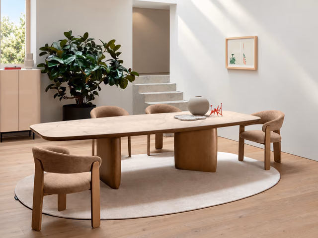 Riverstone Dining Table CS4167-FB-200 by Calligaris