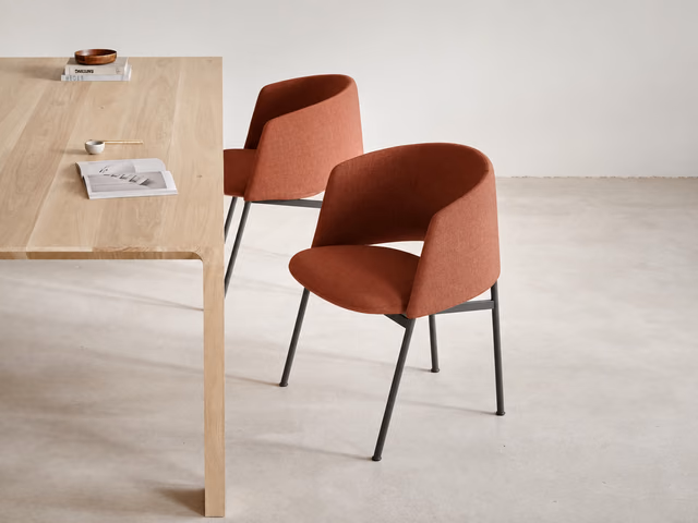 Collar Dining Chair by Bensen
