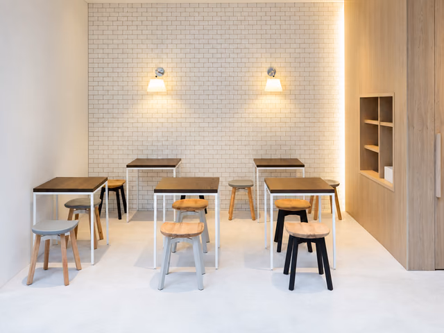 SU Café Table, Square by Emeco