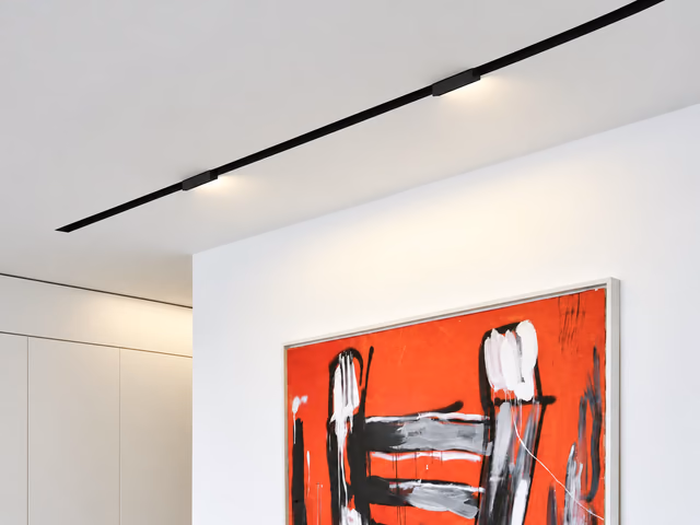 Light Shadow Wall-Washer Track Module by Flos