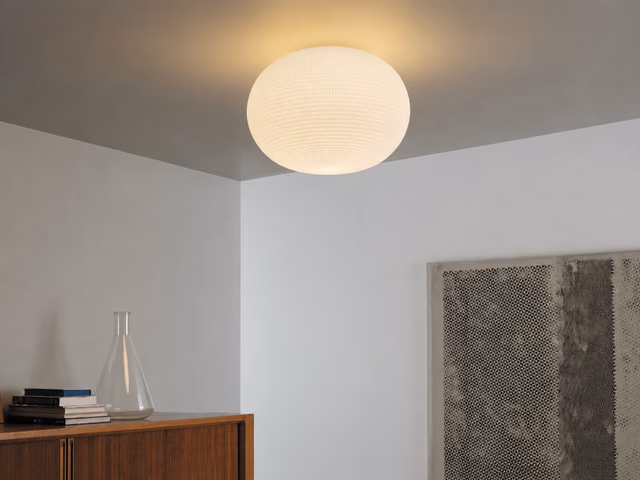 Bianca Ceiling Lamp by Fontana Arte