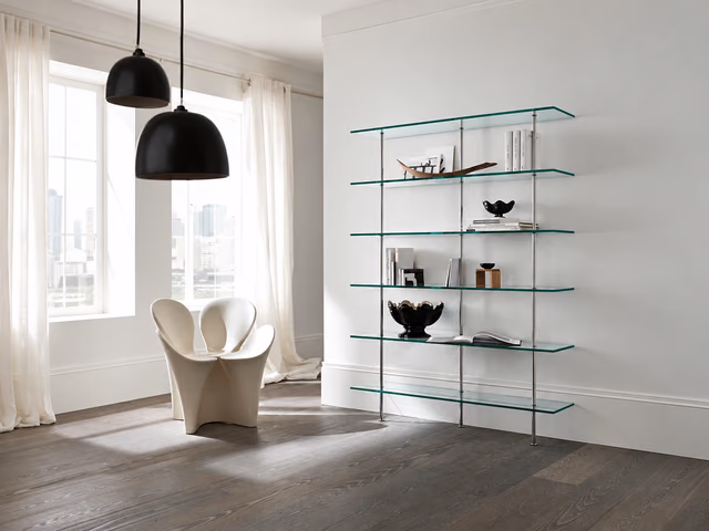 Trasparenza Bookcase by Tonelli