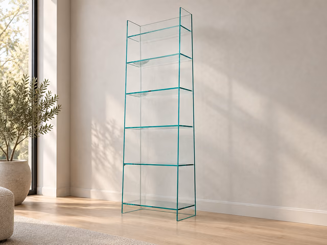 Olympia Glass Bookcase by Sovet