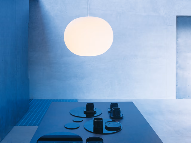 Glo-Ball Suspension Pendant Lamp by Flos