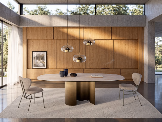 Papelito Keramik Dining Table by Cattelan Italia