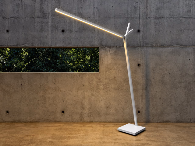 CleoSoft//Alu Arc Lamp by Talenti