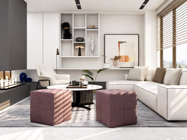 Dice Ottoman by Camerich