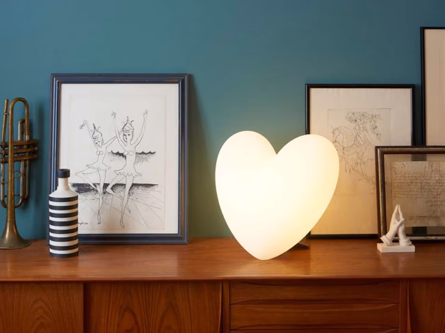 Love Table Lamp by Slide