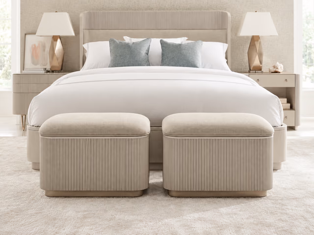 Love Ottoman by Caracole