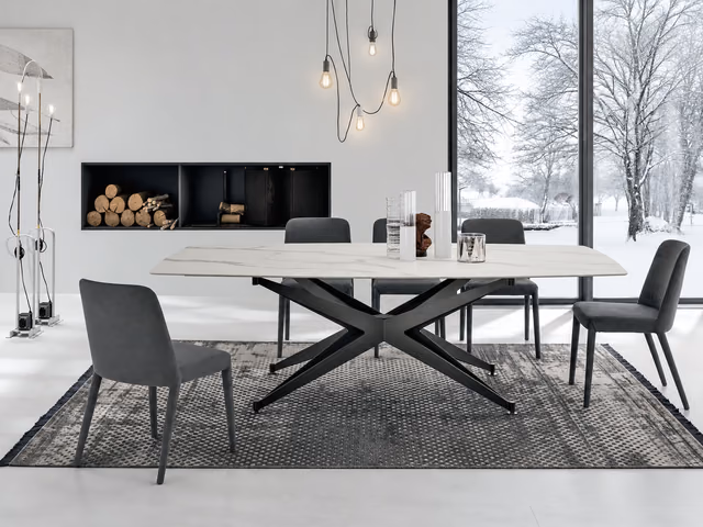 Halley Dining Table by Tomasella