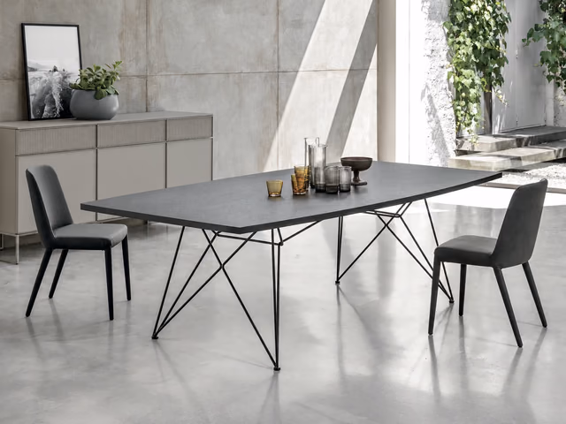 Wire Dining Table by Tomasella