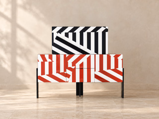 Ziqqurat Cabinet, Two Elements by Driade