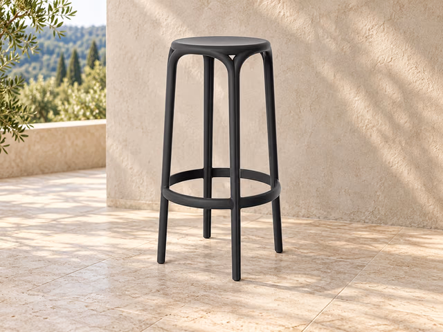 Brooklyn Bar Stool Ø45 × 76 by Vondom