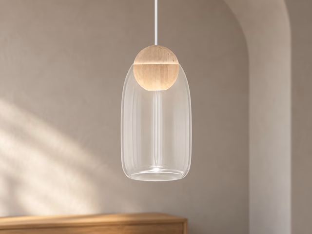 Liuku Pendant Ball — Transparent by Mater