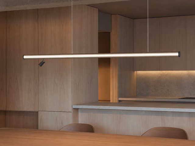 The Glowing Track 360 Vertical System by Flos