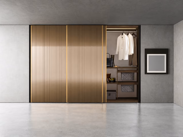 Raggio Wardrobe by Pianca