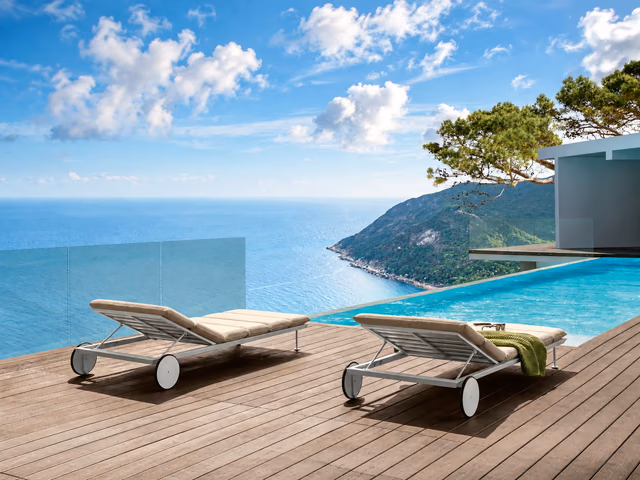 Cruise//Alu Sunbed by Talenti