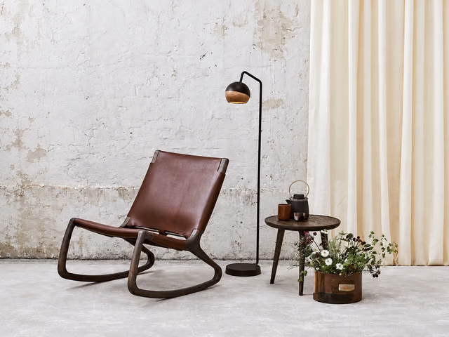 Ray Floor Lamp — Black by Mater