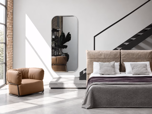 Bevel Mirror by Calligaris