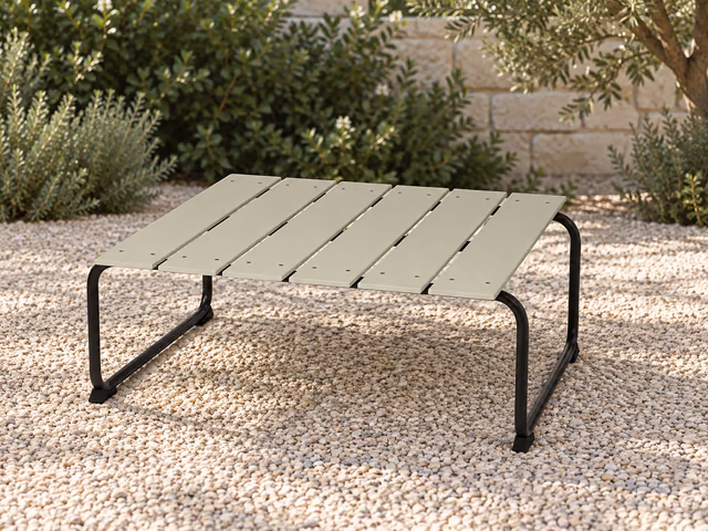 Ocean Lounge Table — Sand by Mater