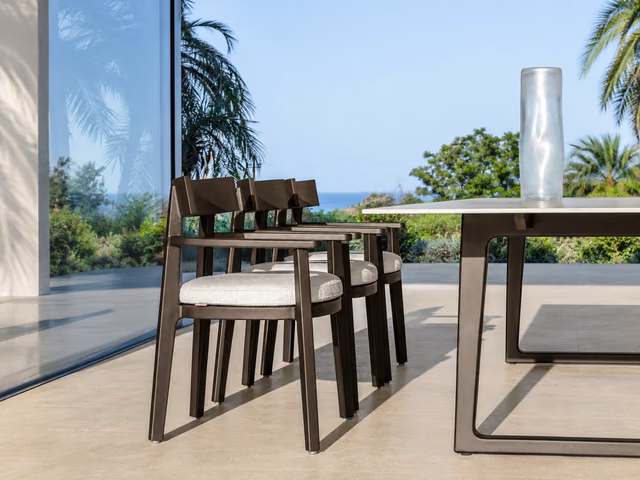 Ever//Alu Dining Chair by Talenti