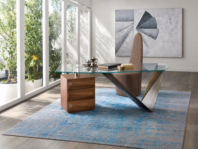 Prisma Steel Scrivania Desk by Reflex