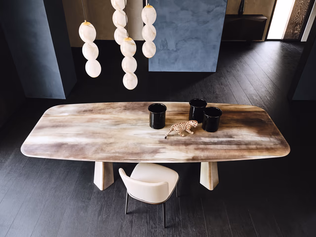 Mad Max Crystalart Dining Table by Cattelan Italia