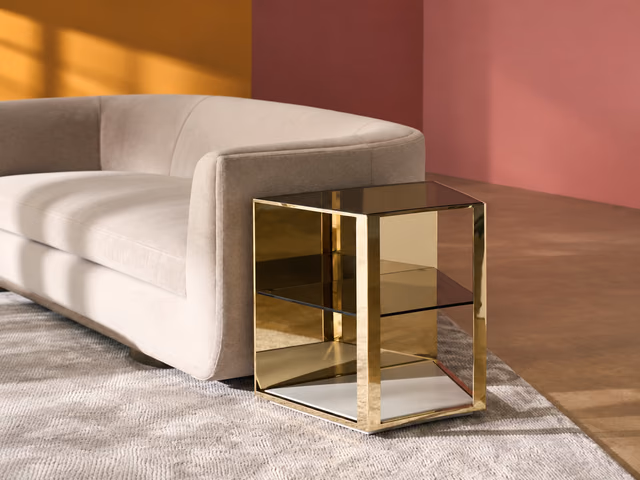 Refraction End Table by Caracole