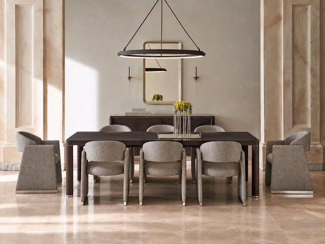 Mirror Image Dining Table by Caracole