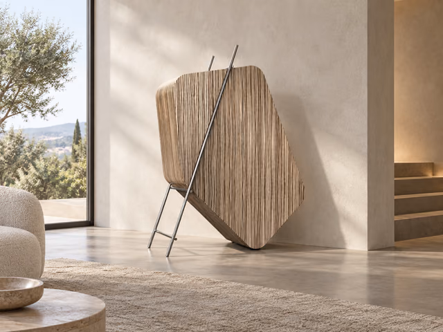 Hidalgo Wood Cabinet by Driade