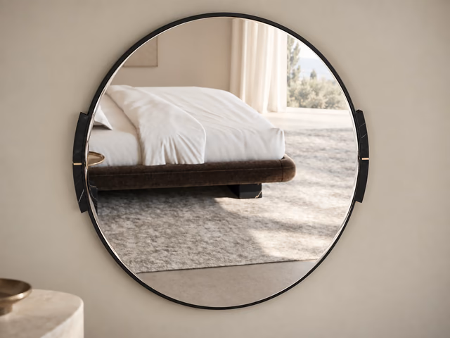 Overlap Wall Mirror by Caracole