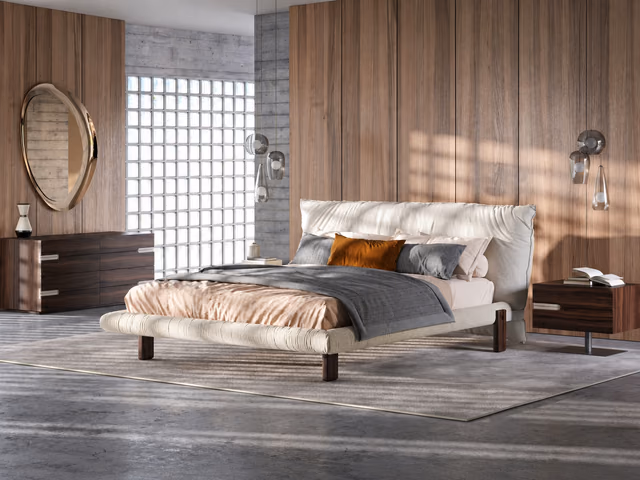 Pascal Double Bed by Cattelan Italia