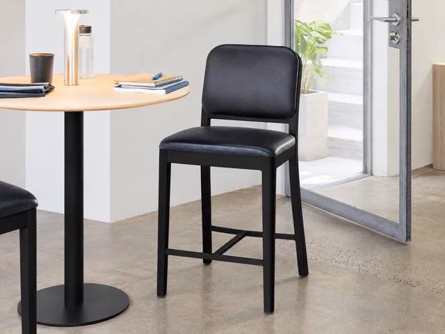 Navy Officer Stool by Emeco