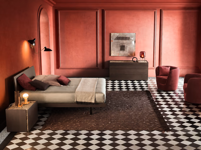 Alfa Bed by Pianca