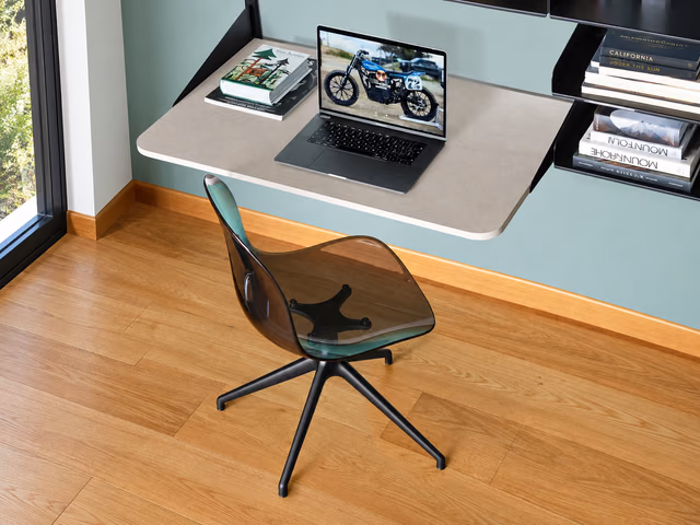 Academy Chair, Polycarbonate, Swivel by Connubia