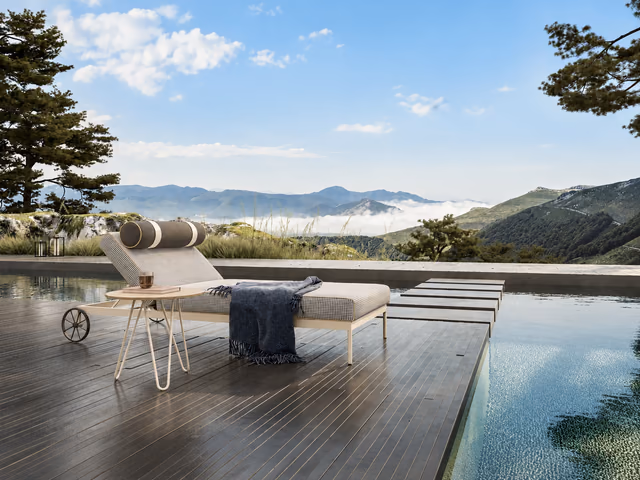 Levante Out Sun Lounger by Pianca