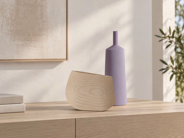 Monolite Wood Vessel Elm by Kose