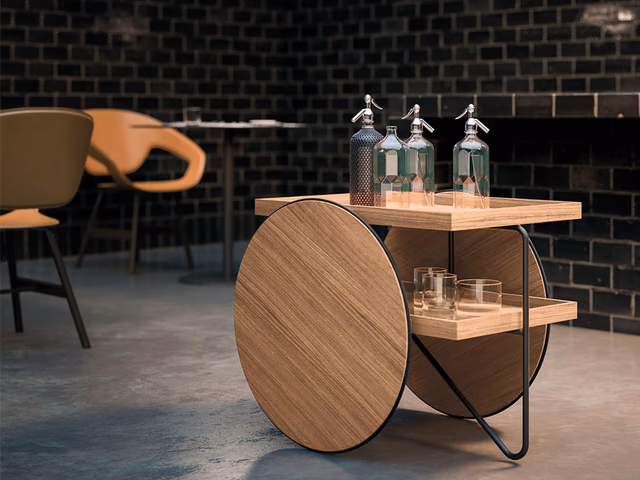 Chariot Serving Trolley by Casamania