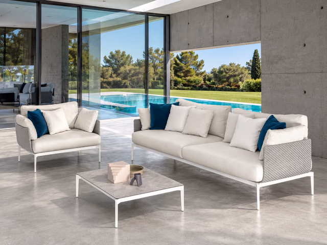 Leaf 3 Seater Sofa by Talenti